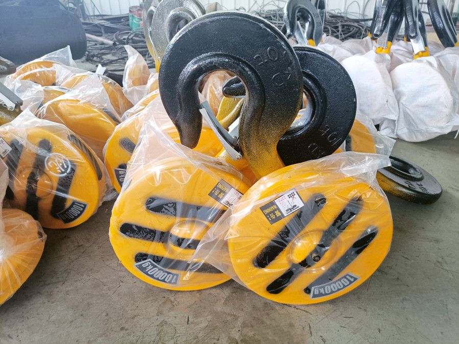 河南起重吊鉤、電動葫蘆吊鉤組廠家批發