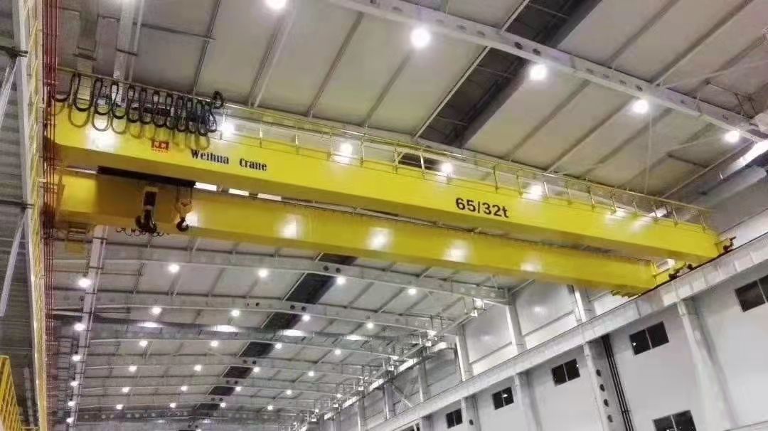 衛(wèi)華新中式65/32t變頻橋式起重機(jī)、歐式新型起重機(jī)