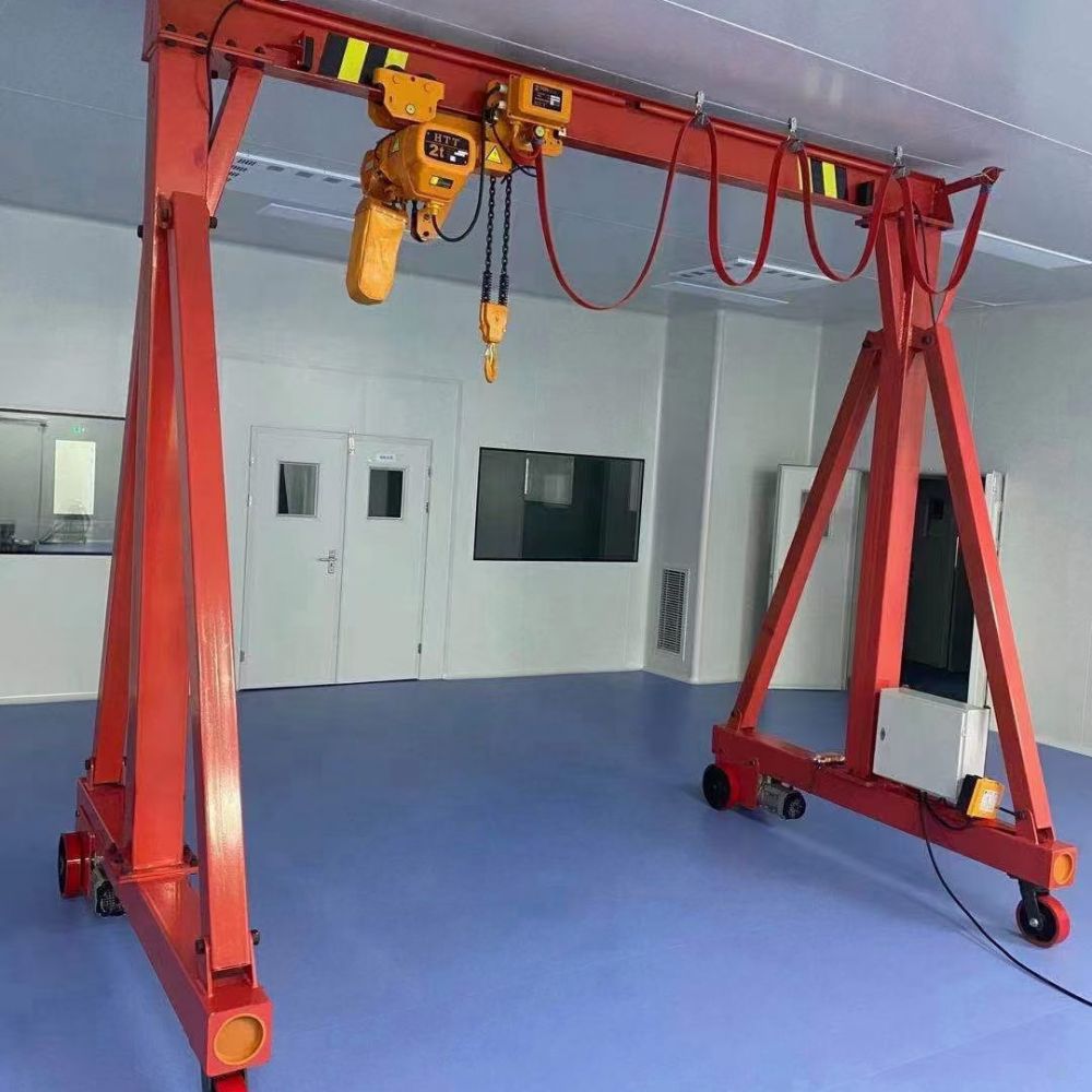 小型龍門架、簡易龍門吊、手動(dòng)電動(dòng)無軌小型門式起重機(jī)