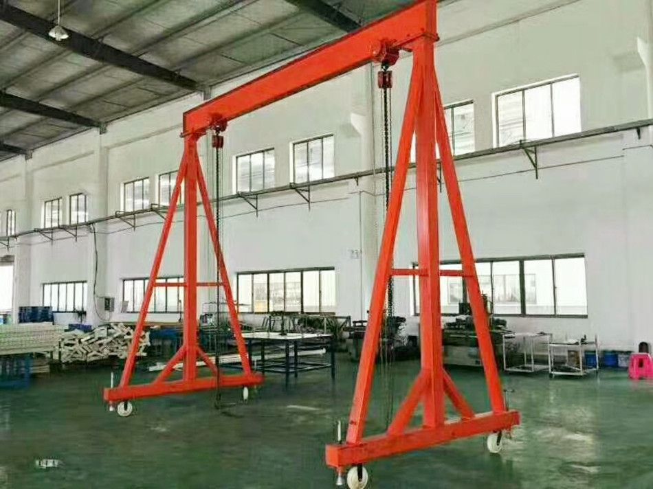 平頂山手推龍門架、簡易型、小型門式起重機(jī)生產(chǎn)廠家