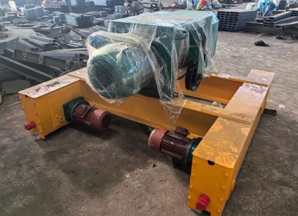 臺(tái)車一體式大噸位電動(dòng)葫蘆、葫蘆雙梁橋式起重機(jī)小車