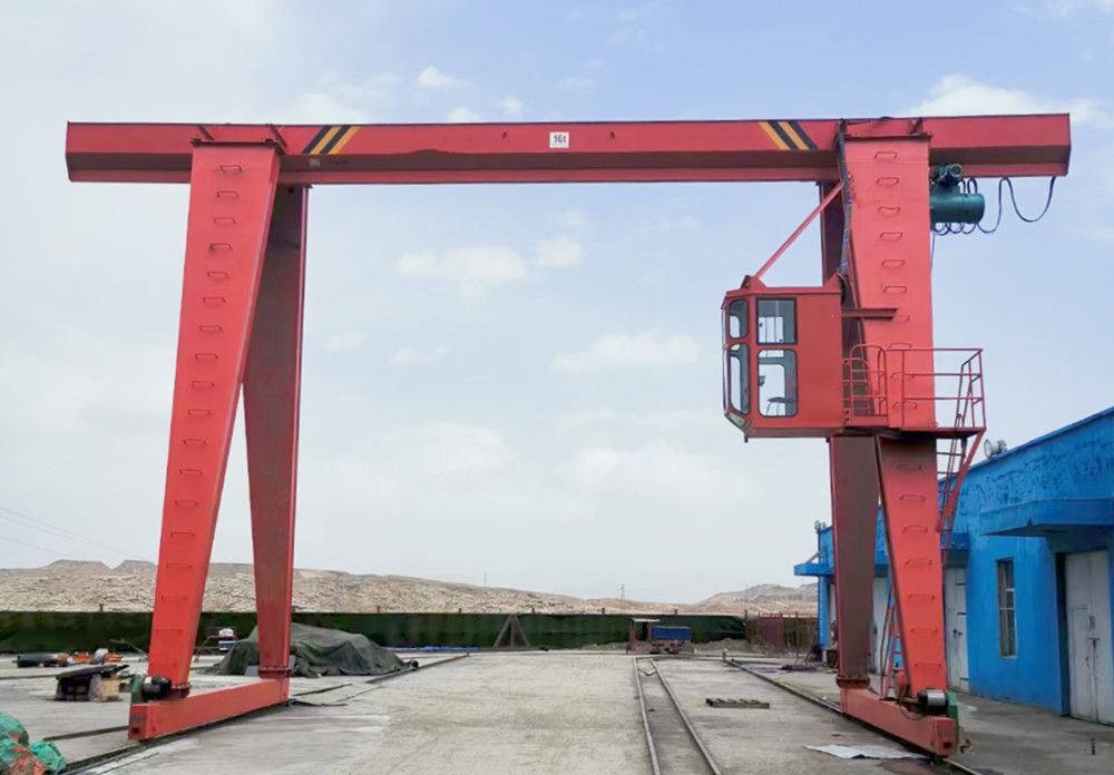 江蘇常州龍門吊、MH型電動葫蘆門式起重機