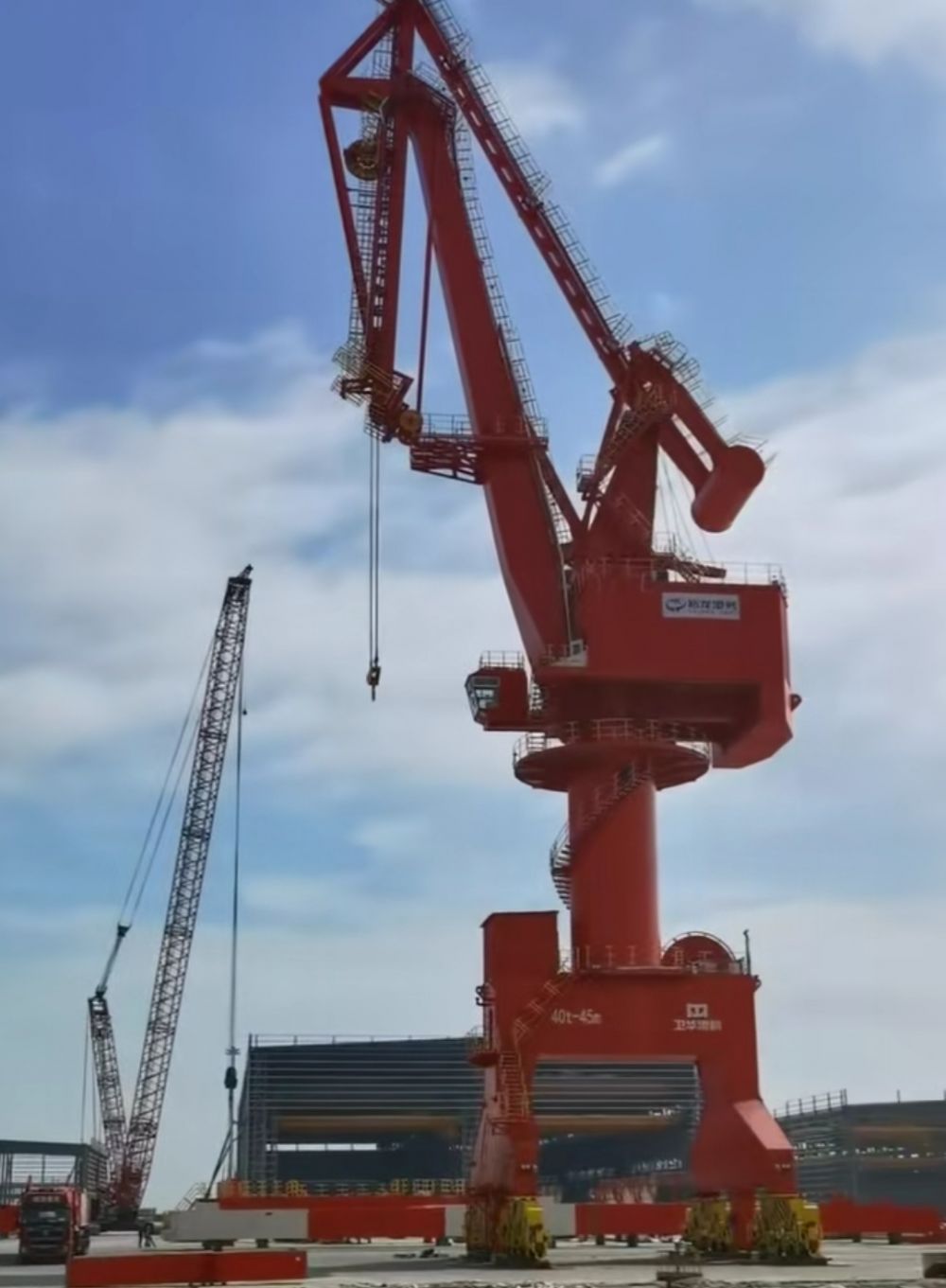 上海港機、港口起重機、岸邊門座式起重機、門座吊