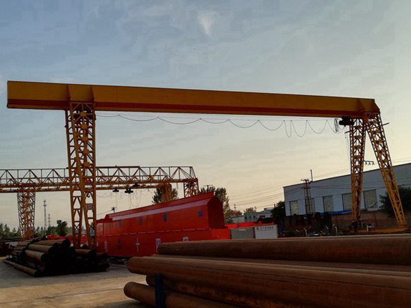 江蘇南京龍門吊租賃120t45m大型龍門吊已進(jìn)場(chǎng)
