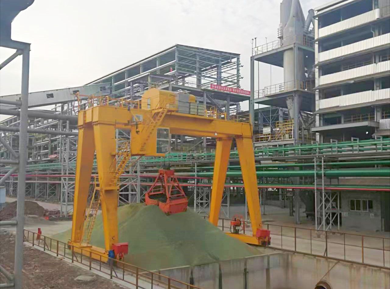 四川龍門吊、攀枝花MZ型抓斗門式起重機廠家銷售、安裝維修