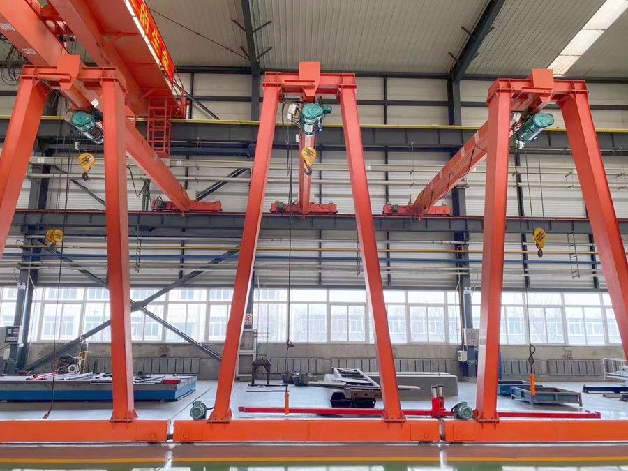 MH型電動(dòng)葫蘆門式起重機(jī)、MHB型半腿門式起重機(jī)